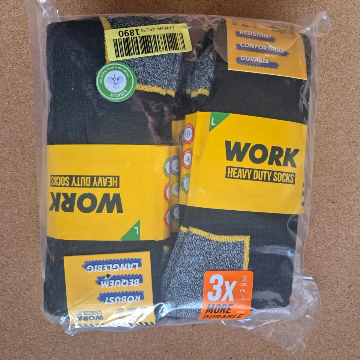 10x Work Socks, Heavy Duty, Brand New - Image 4