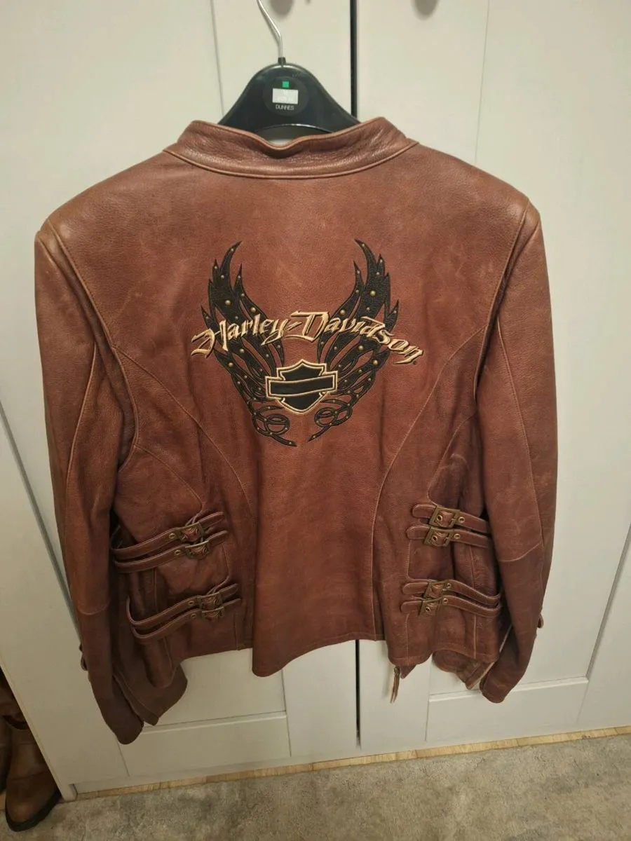 Harley Davidson Leather Jacket - Image 2