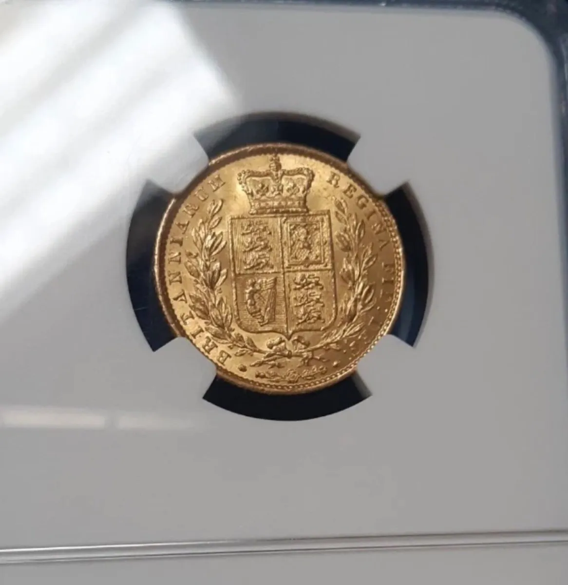 1851 British Gold Sovereign Coin - Image 4