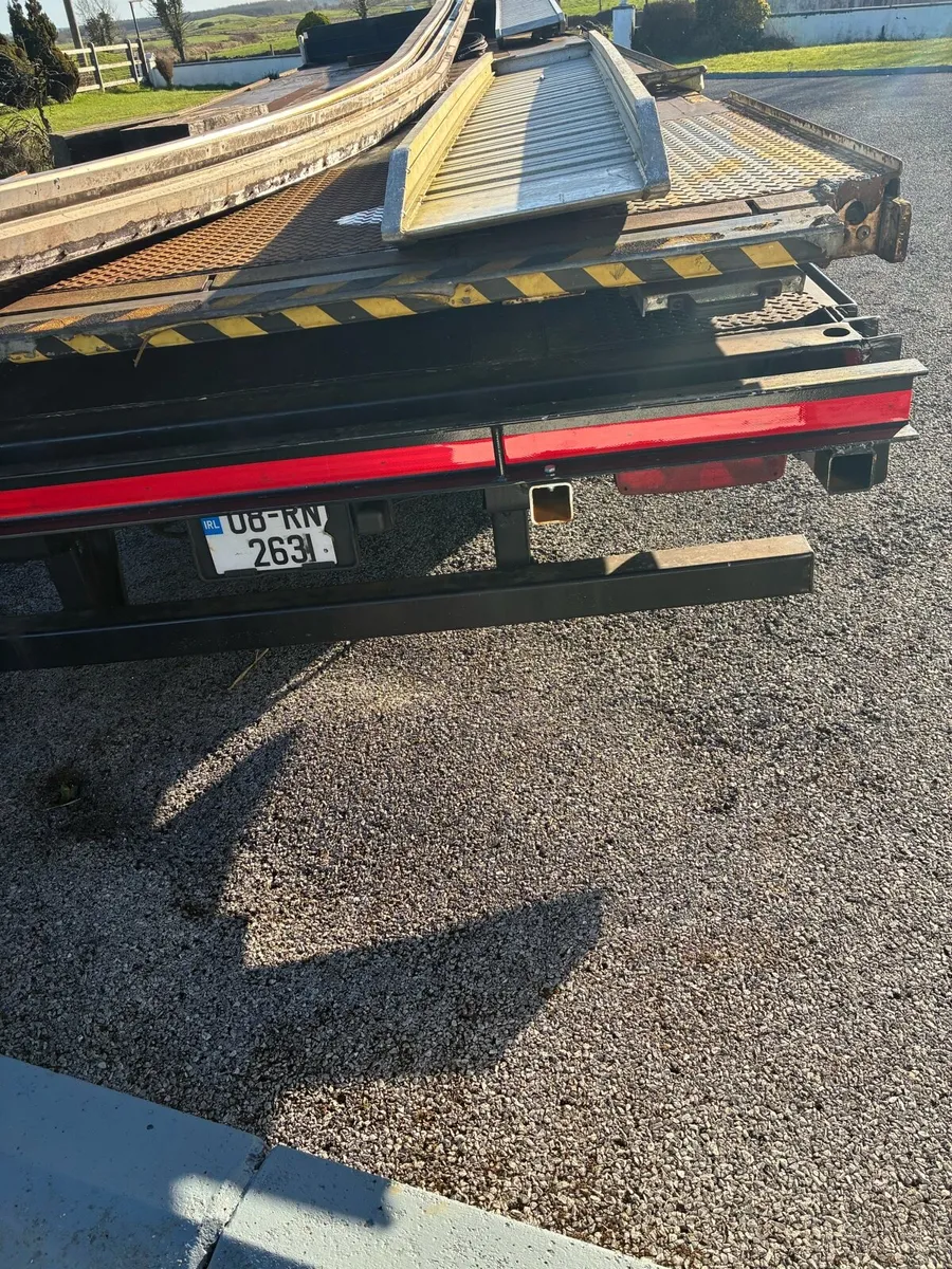 Stepframe flat trailer - Image 4