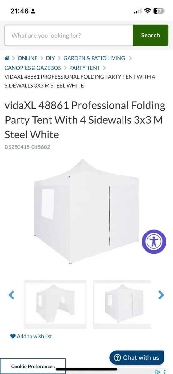 Party Tent (Gazebo) - Image 2