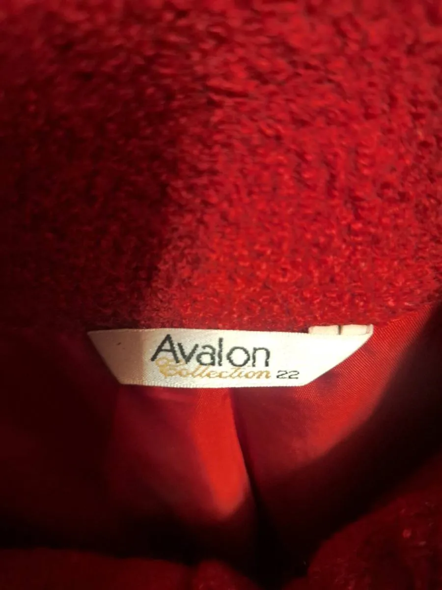 Ladies Red Coat - Image 2