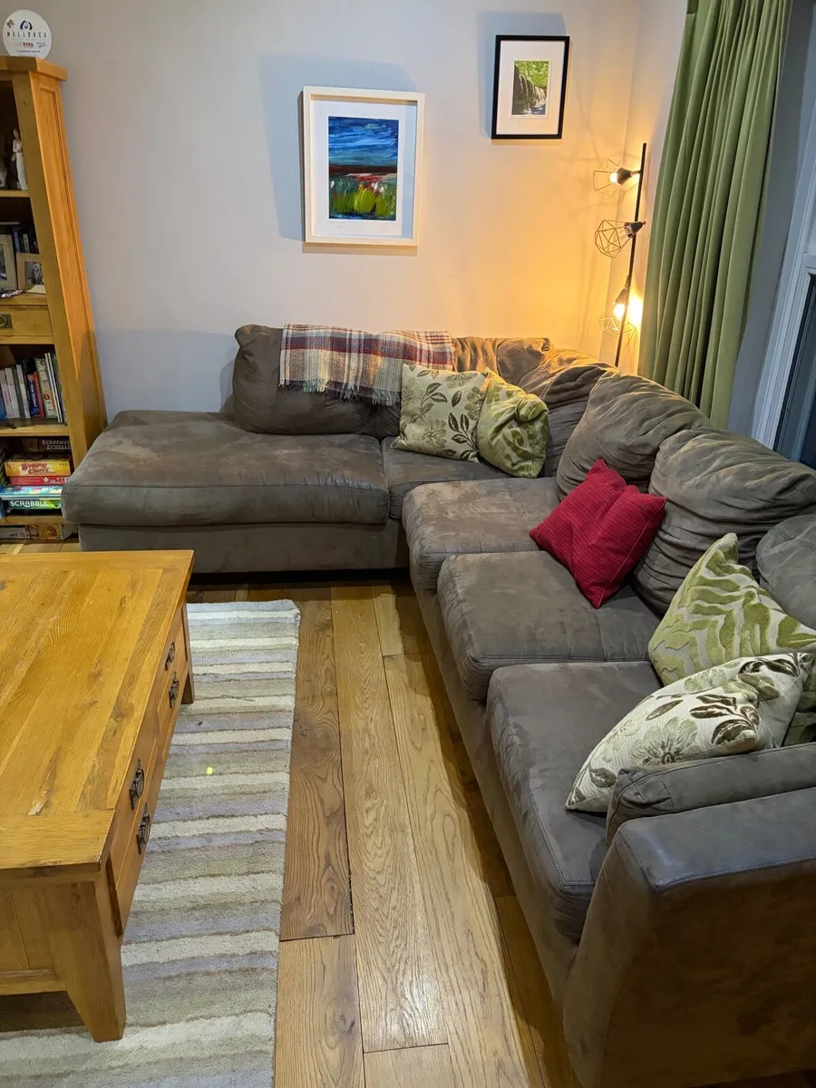 L shape sofa fabric *free* - Image 2