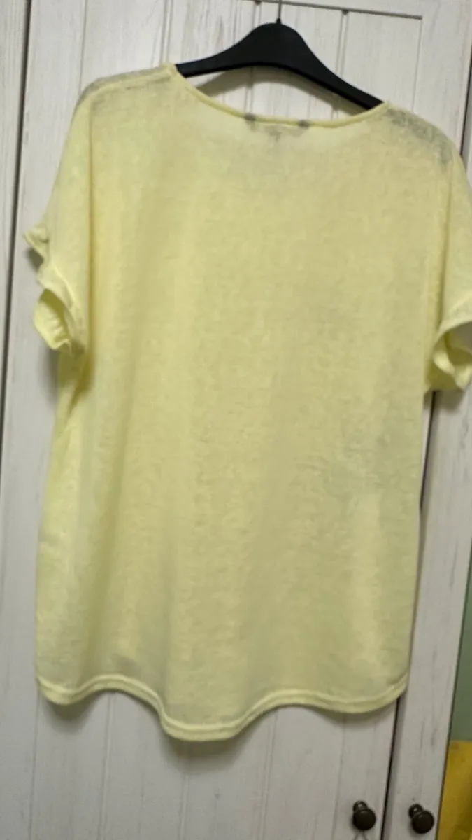 Womens yellow top - Image 2