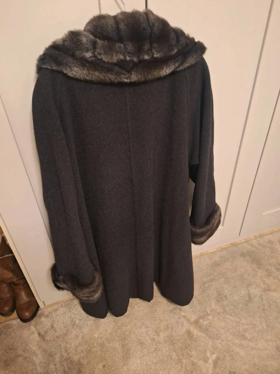 Ladies Black Coat - Image 2