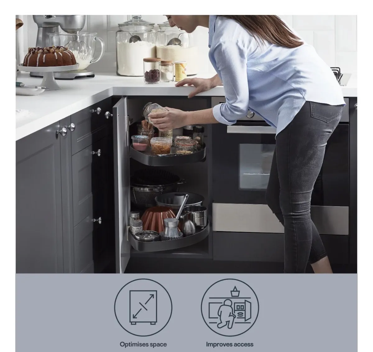 Corner pull out unit - Image 4