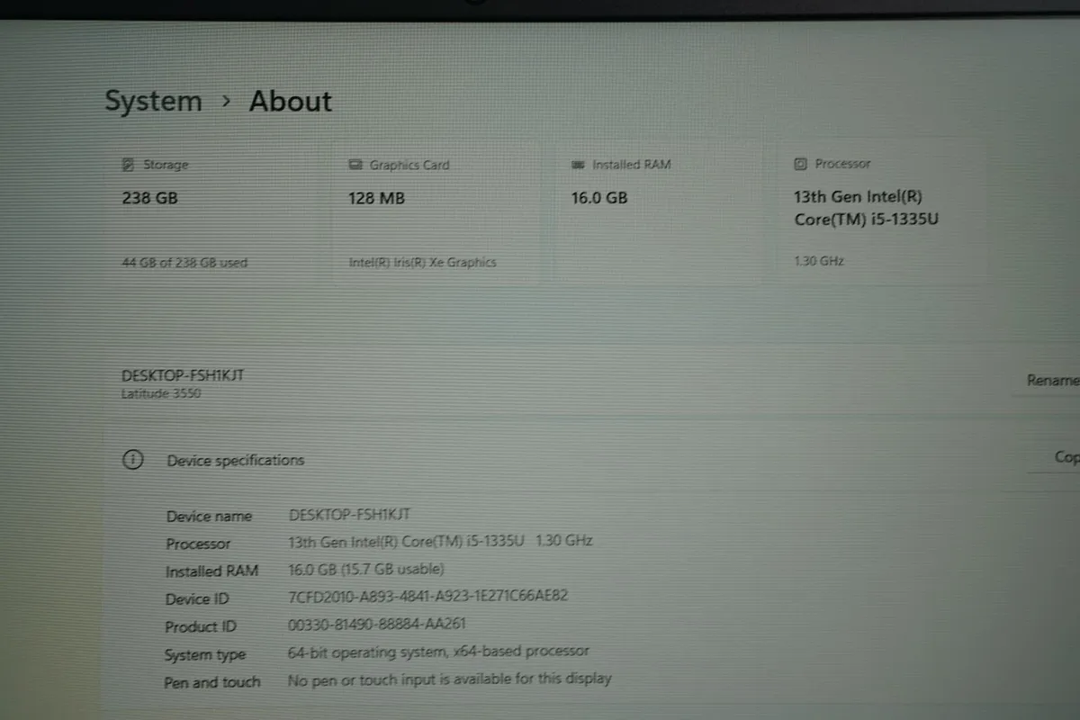 New Dell Latitude 3550 15.6" | i5-1335U | 16GB - Image 2