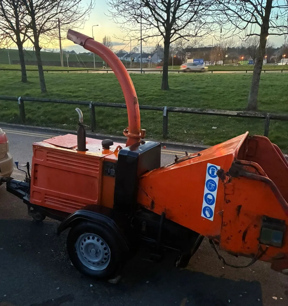 Wood chipper timberwolf kubota diesel - Image 2