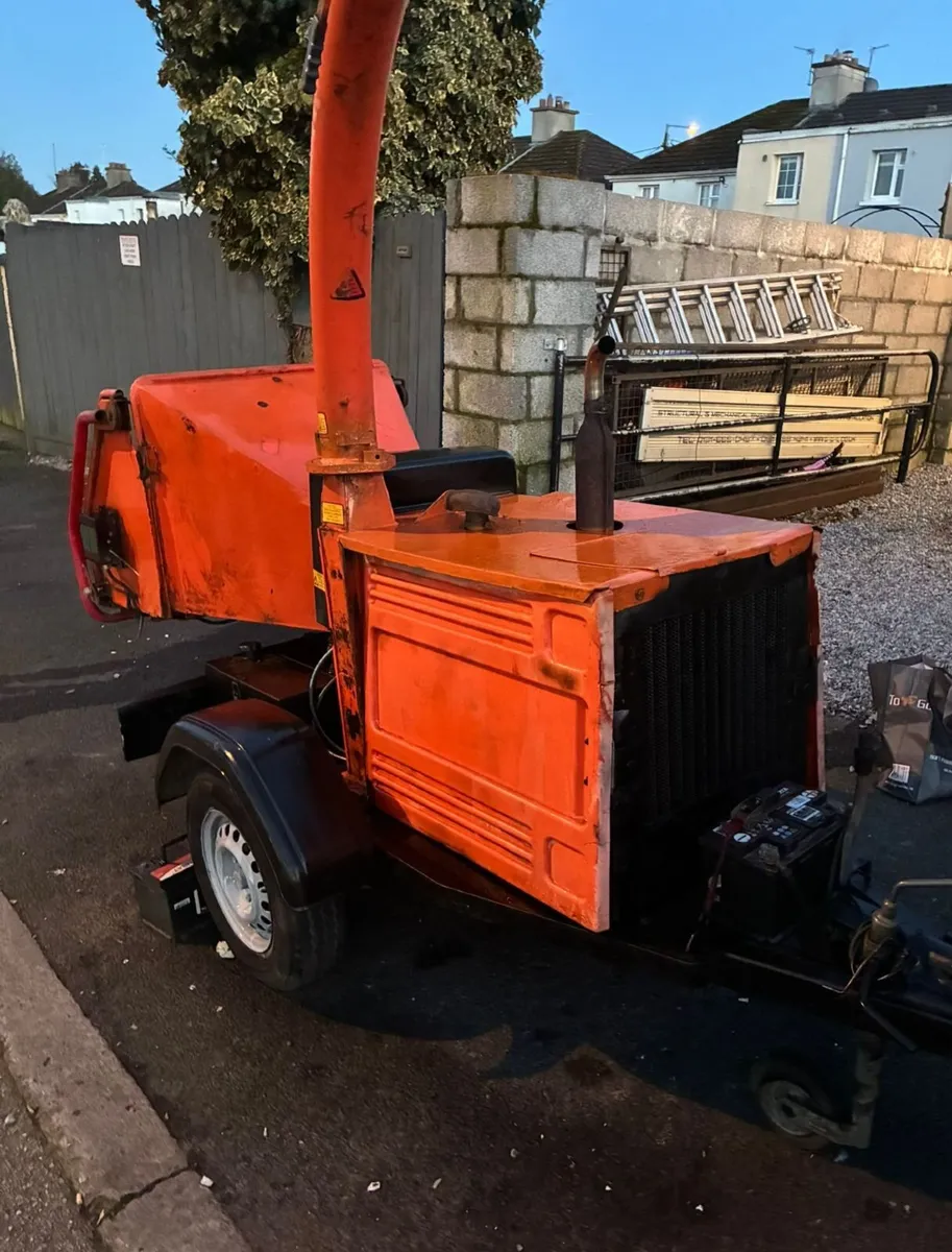 Wood chipper timberwolf kubota diesel - Image 4