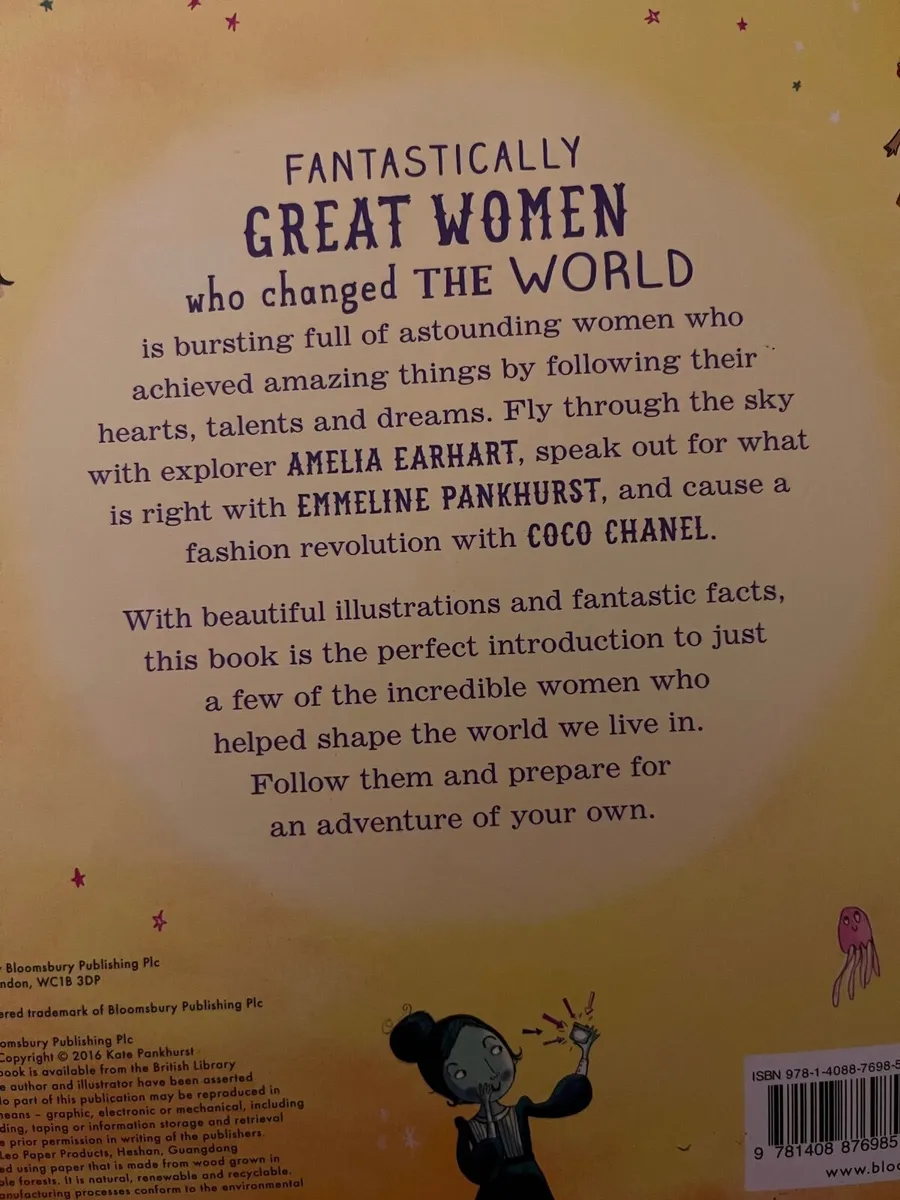 Katie Pankhurst Great women who changed the world - Image 2