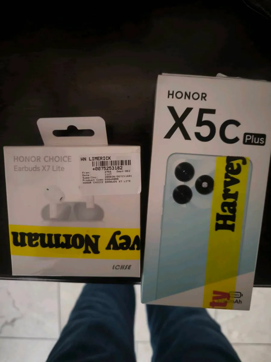 Honor x5c plus + Free honor x7 earbuds - Image 1