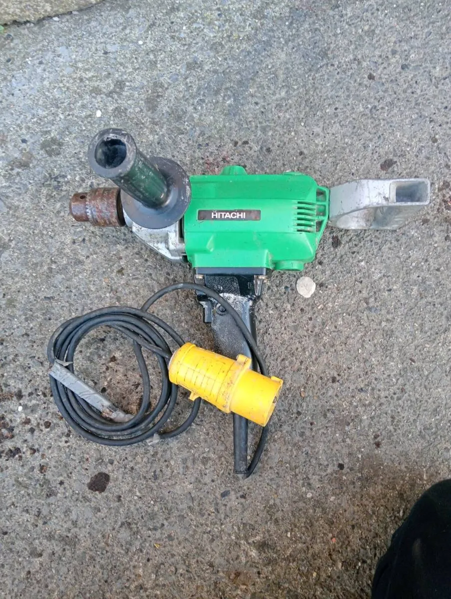 Hitachi Koki D13 110v Drill - Image 1