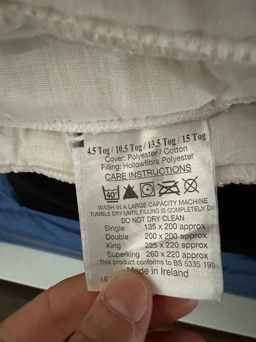 Duvet single 4.5 tog - Image 2