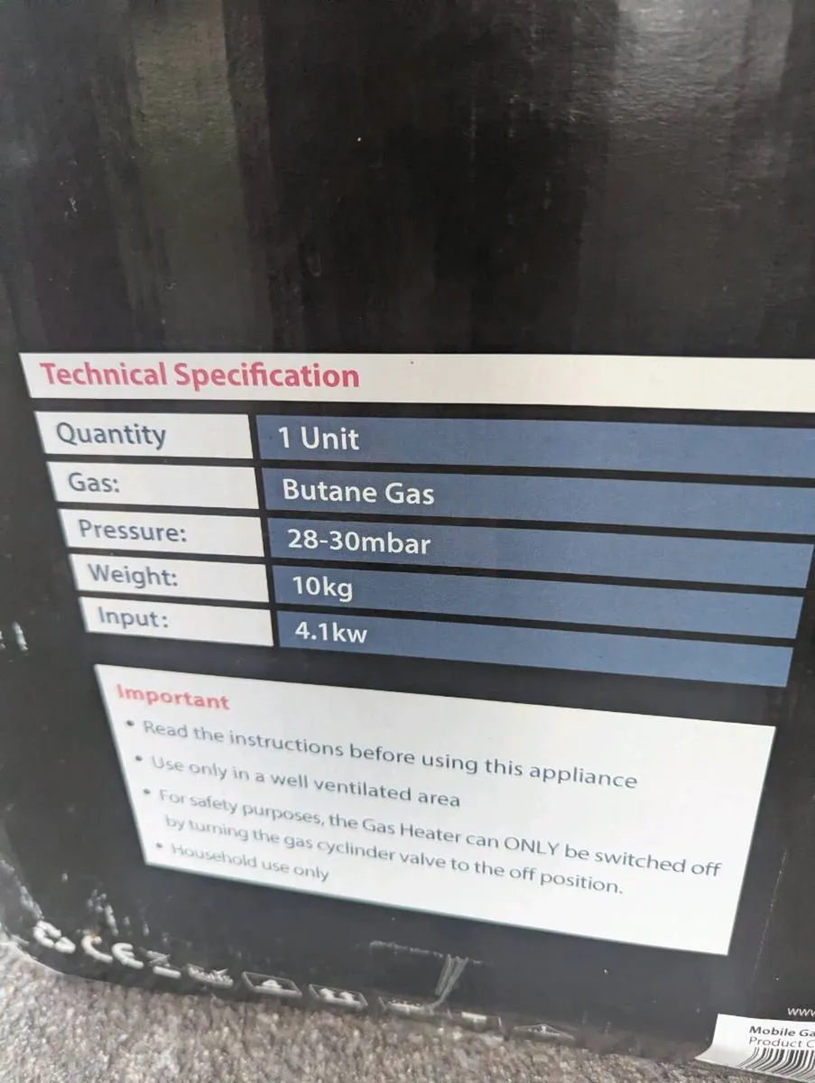 Portable gas heater - Image 3