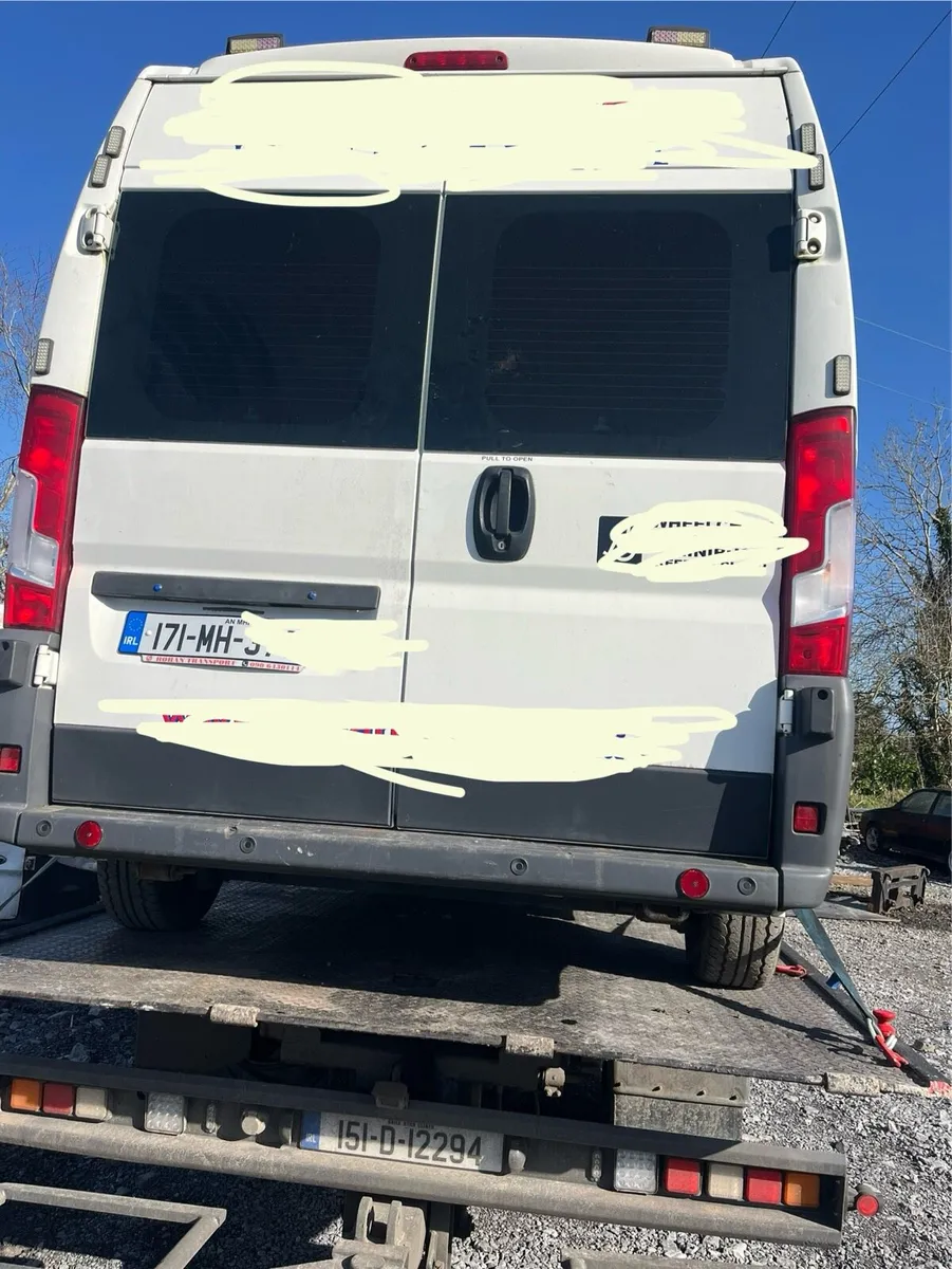 2017 Citroen relay  Vw caddy traffic - Image 1