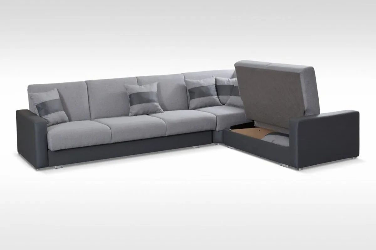 Corner sofa bed Nero - Image 2