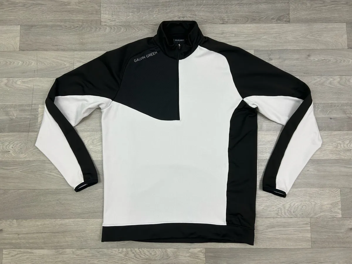 Galvin Insula Fleece Half Zip Golf Jumper Mens XL - Image 1