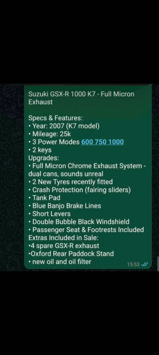 K7 gsxr 1000 - Image 4