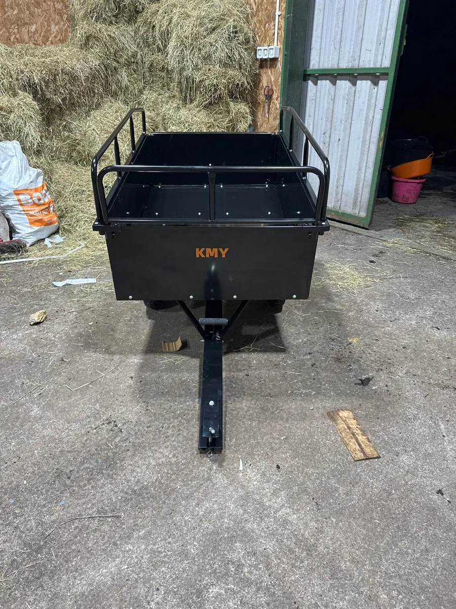 Unused Trailer for Quad /ATV/ Ride on Mower - Image 2