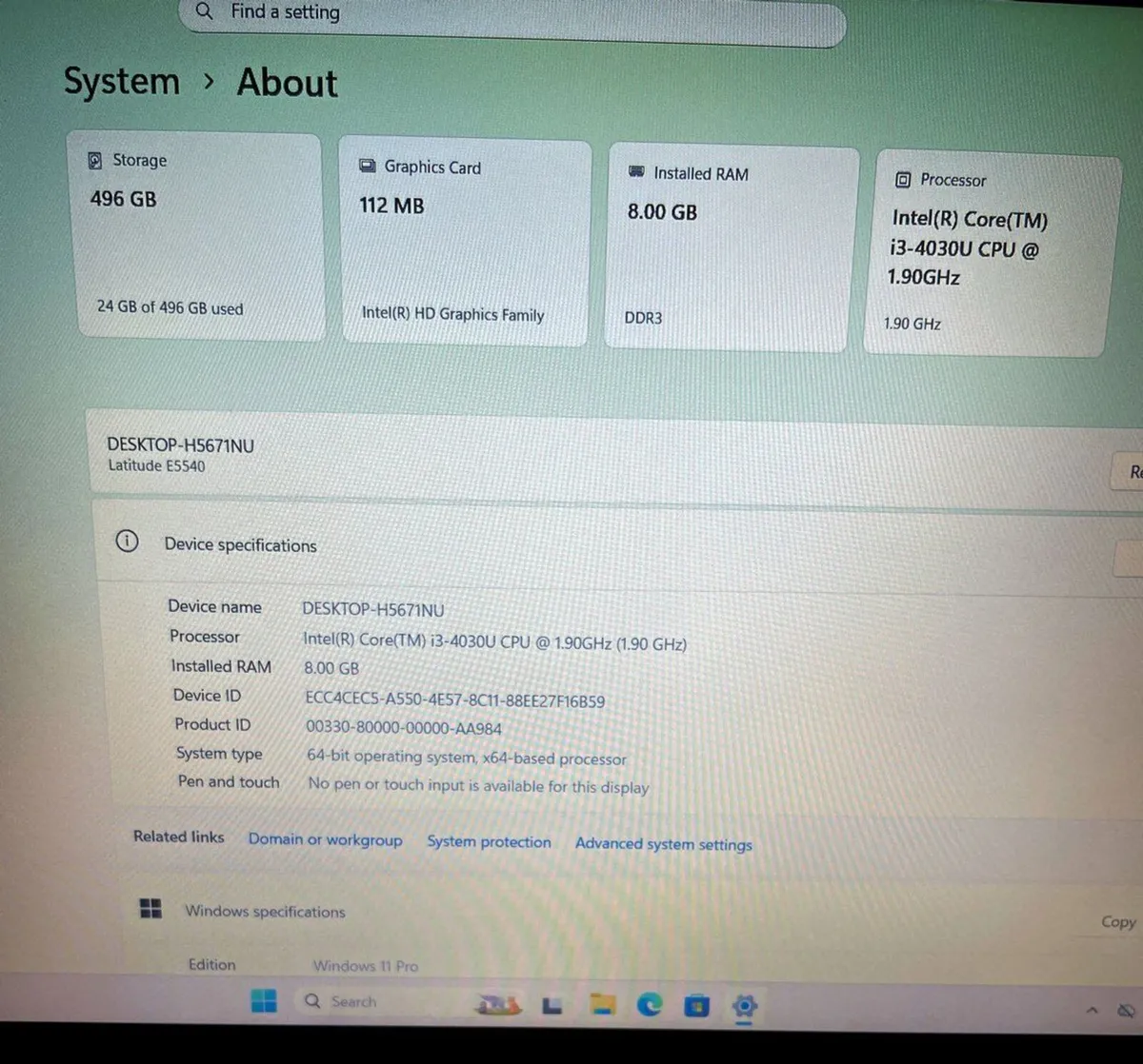 Dell Latitude E5540 Refurbished Laptop - Image 4