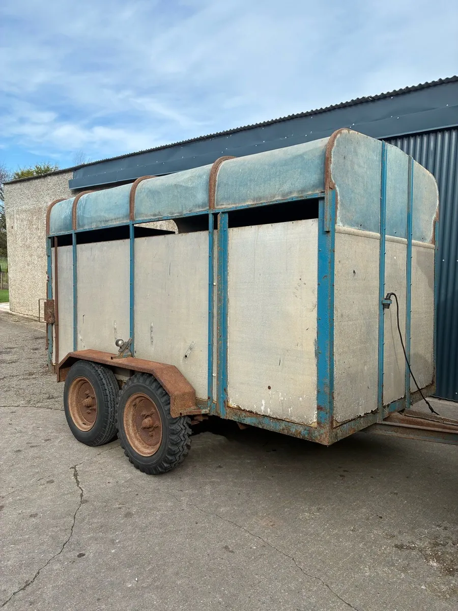10ft 7 x 5ft 8 Armour Cattle trailer for Tractors - Image 1