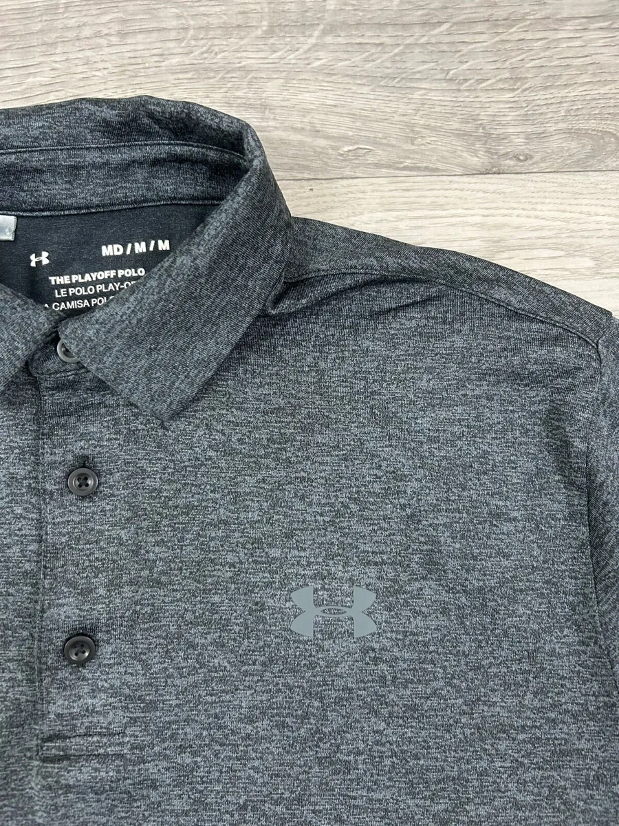 Under Armour The Play Off Golf Polo Shirt Mens M - Image 3