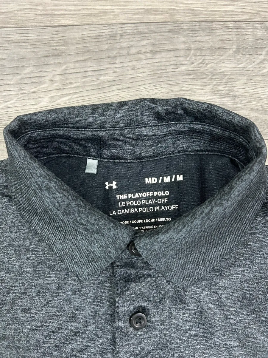 Under Armour The Play Off Golf Polo Shirt Mens M - Image 4