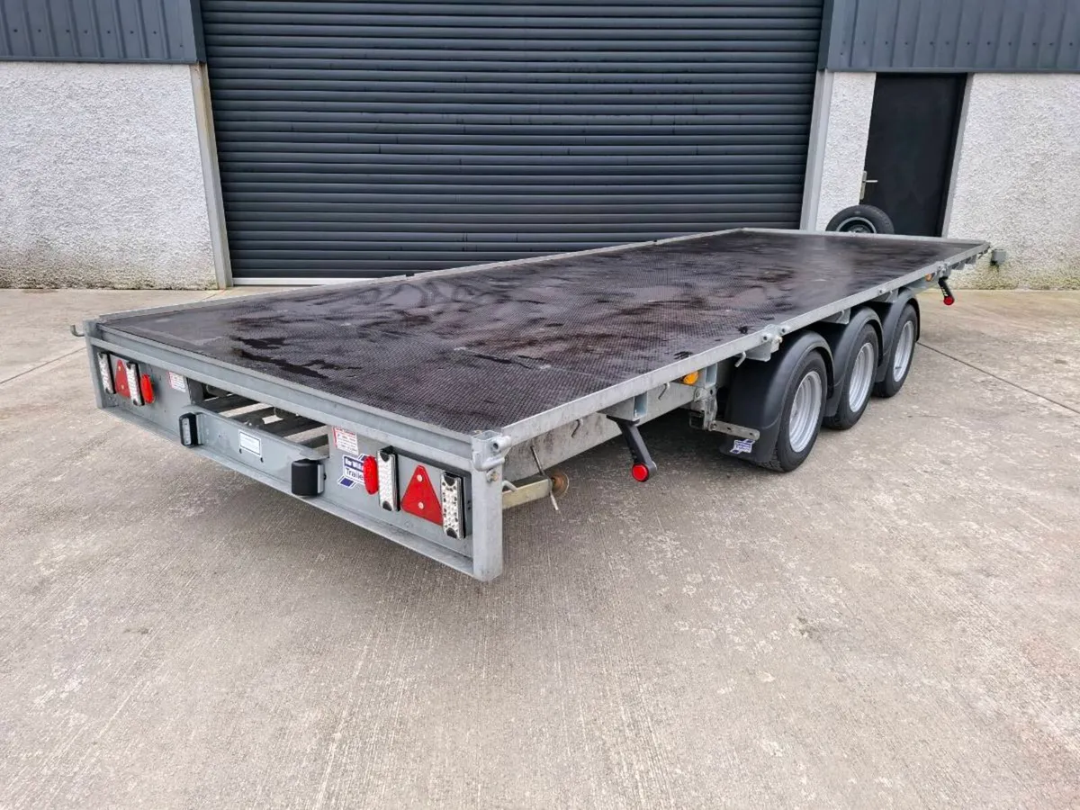 Ifor williams 18ft x 6ft 6" flat trailer - Image 2