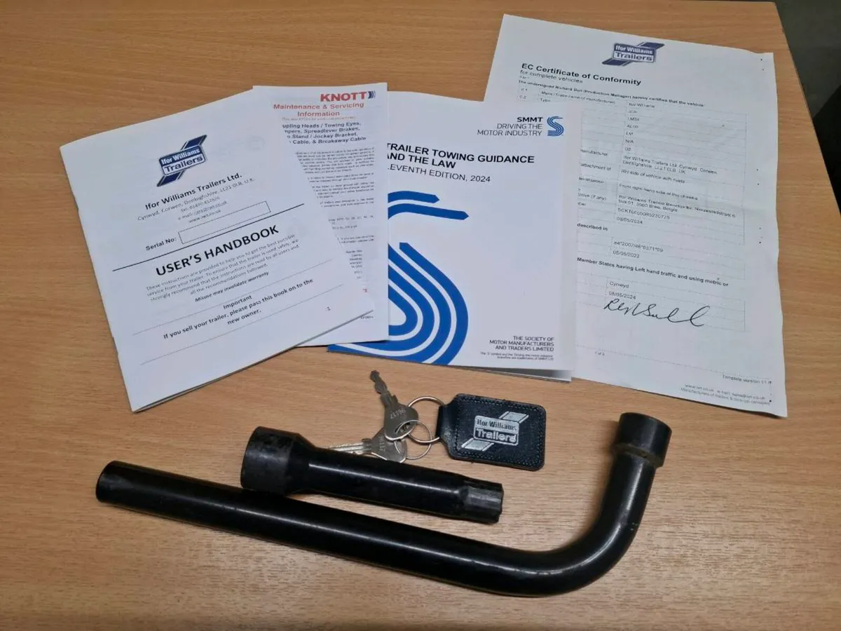 Ifor williams 18ft x 6ft 6" flat trailer - Image 3