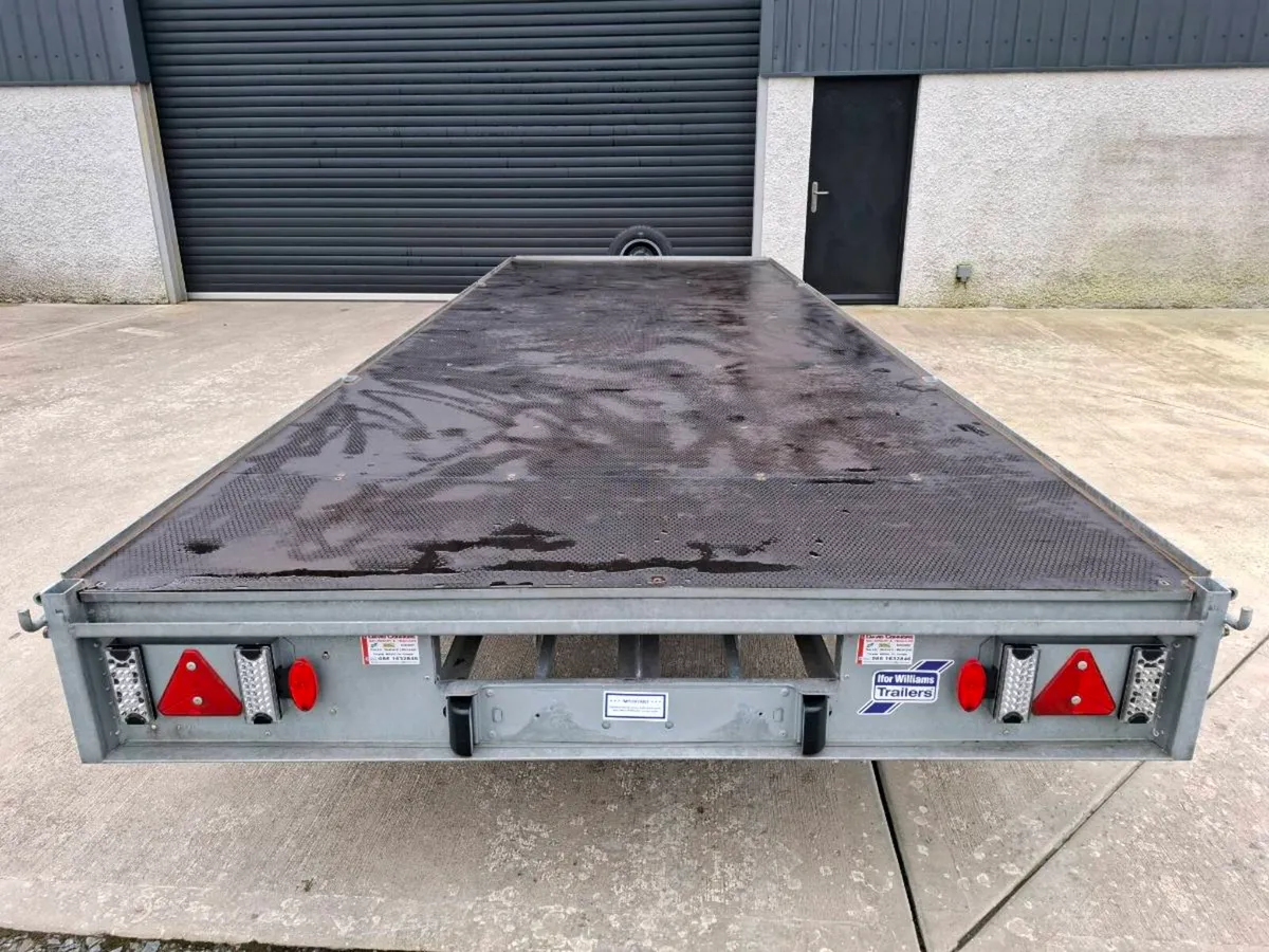 Ifor williams 18ft x 6ft 6" flat trailer - Image 4