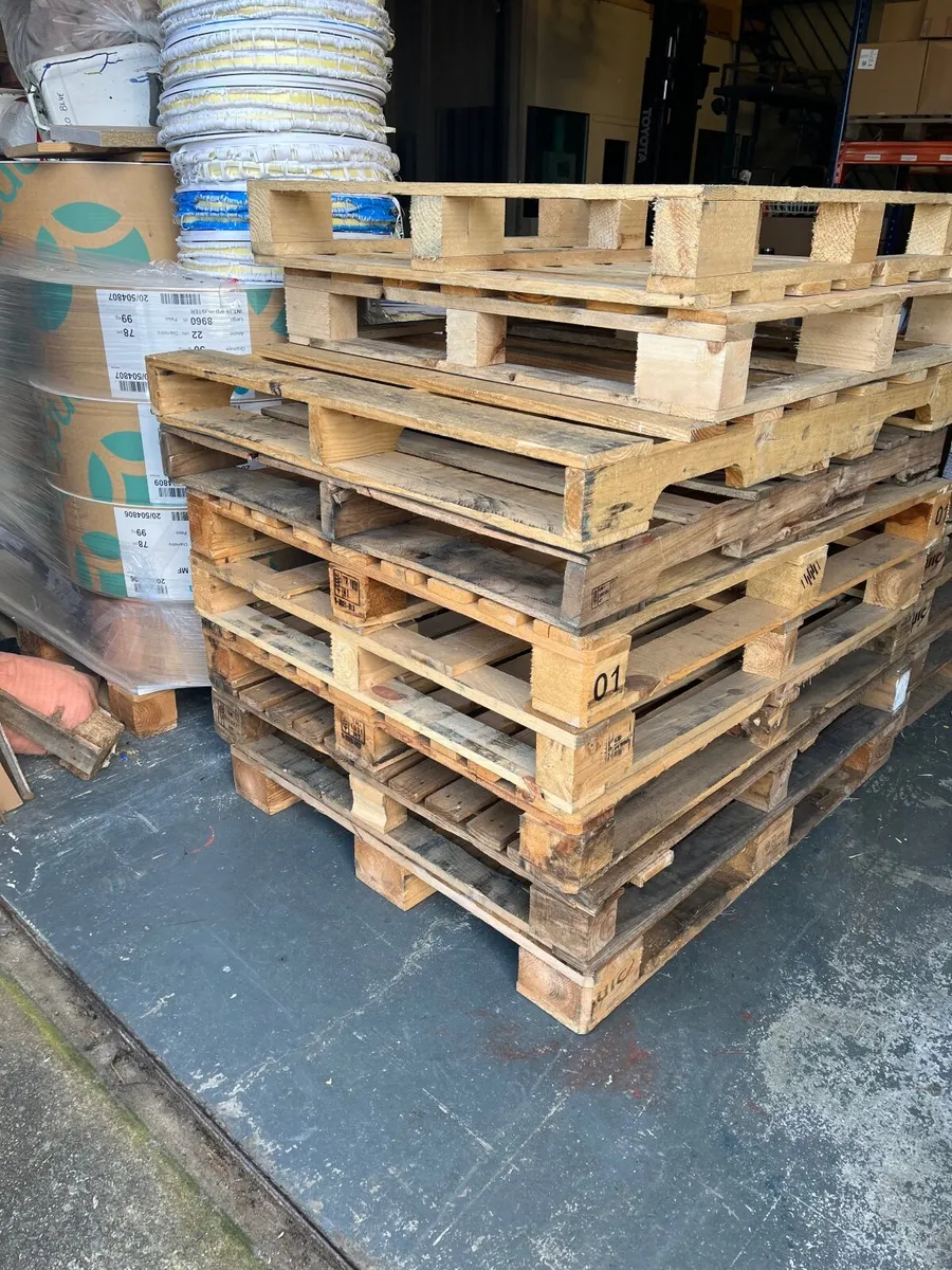 Wooden pallets