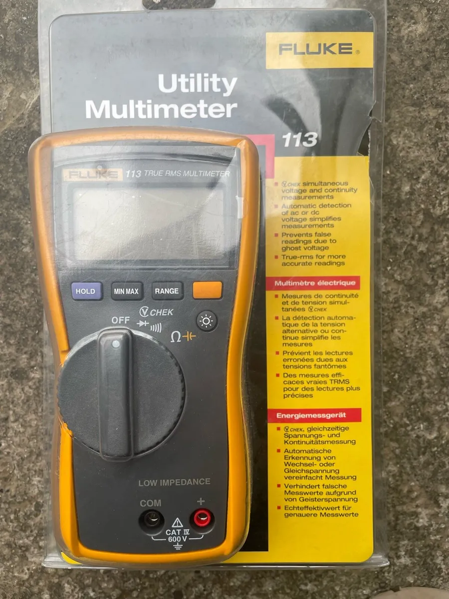 Fluke 113 utility multimeter