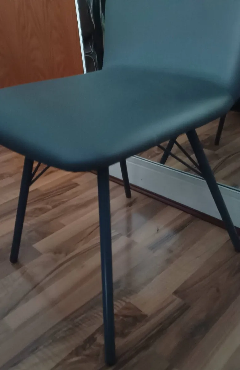 Grey Dining Chair - Image 3