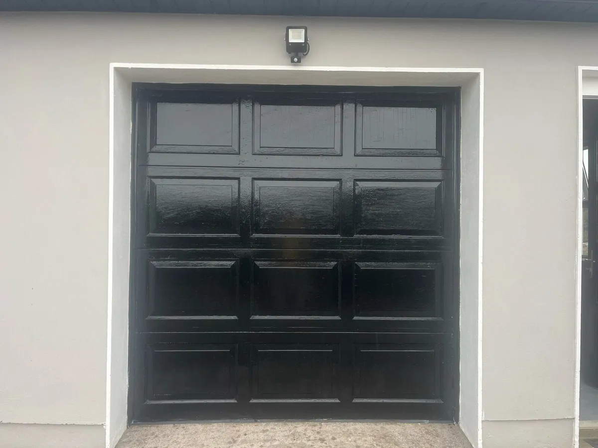 Quality Teak Garage Door- Roller system - Image 1