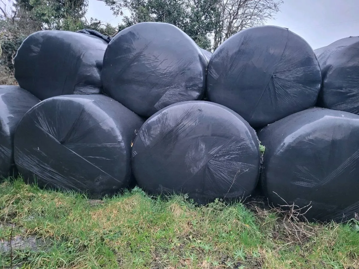Bale silage delivered