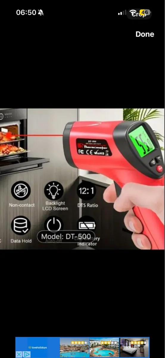 Tool. infrared gun thermometer - Image 2