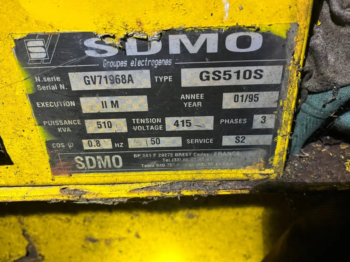 Diesel 6 cylinder Volvo electric generator. - Image 3