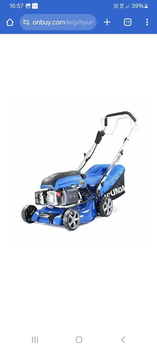New hyundai 430sp self-drive lawnmower - Image 1
