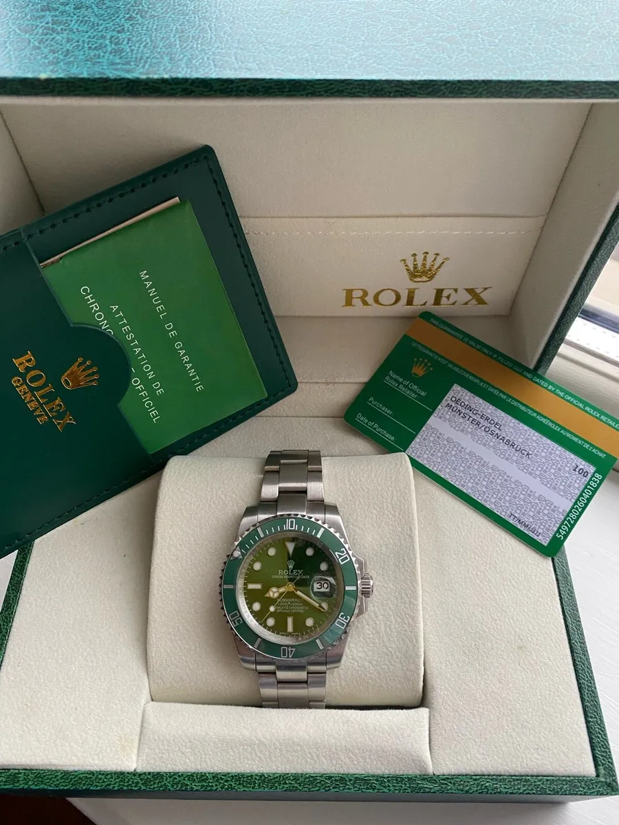 2019 Rolex Hulk Submariner 40mm - Image 1