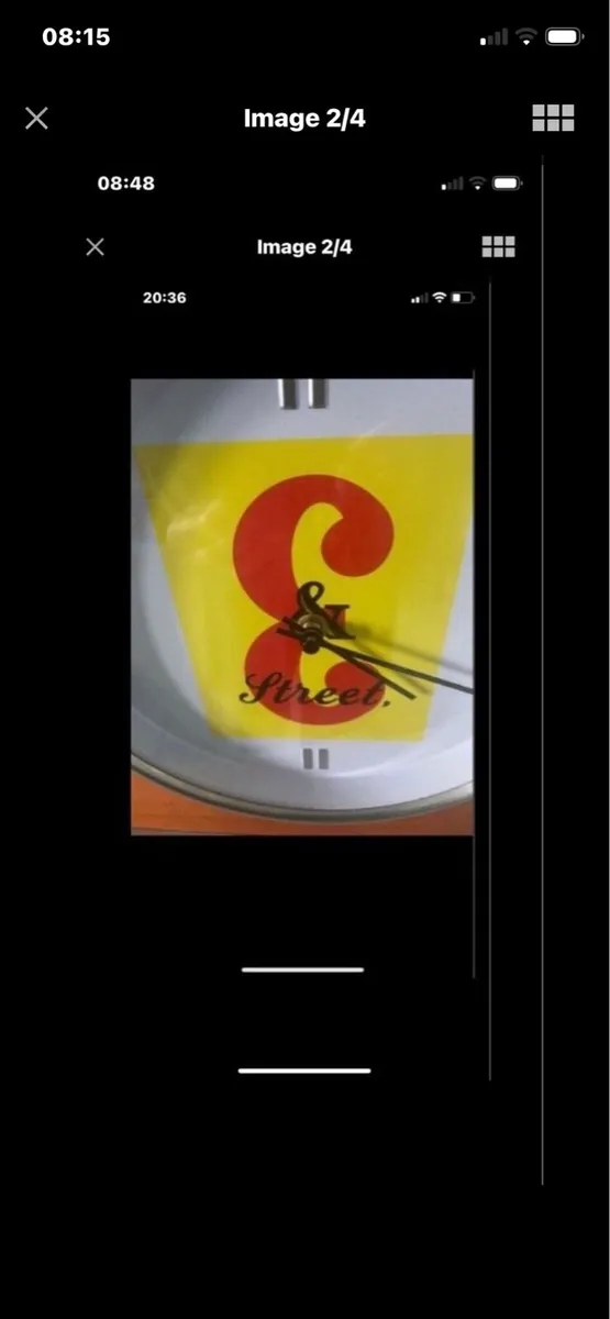 J & B Whisky Bar Clock - Image 2