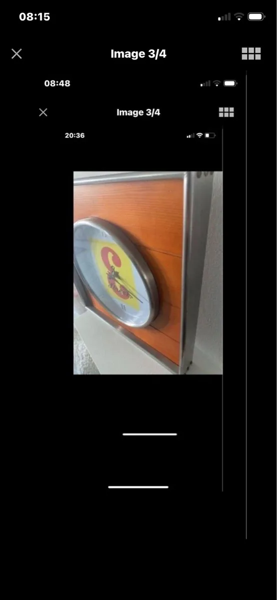 J & B Whisky Bar Clock - Image 3