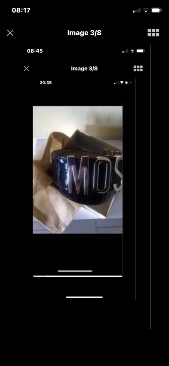 Moschino Leather Belt - Image 3