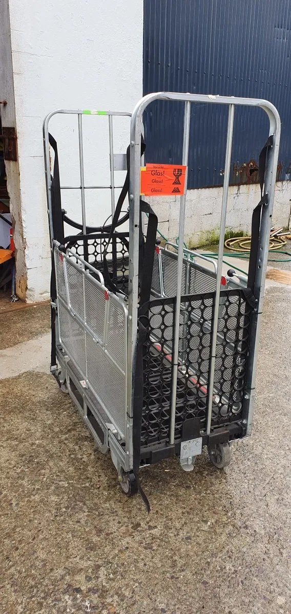 Heavy Duty Parcel Machines Tools Tray Trolley - Image 1