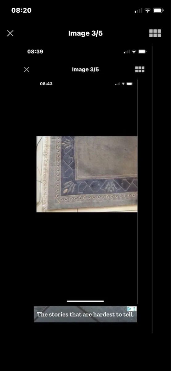 Hand Made Nepalese Carpet - Image 3