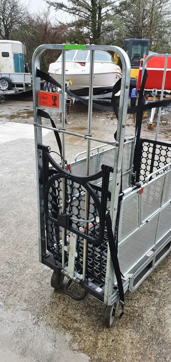 Heavy Duty Parcel Machines Tools Tray Trolley - Image 4