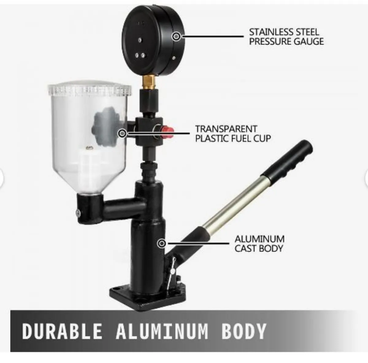 600 Bar Injector Tester 0.8L Fuel Pressure - Image 3
