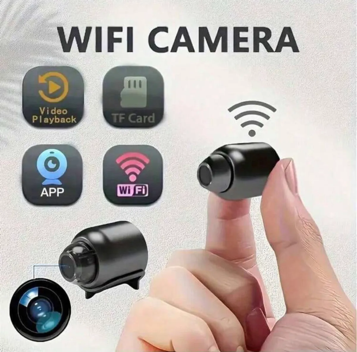 New mini hidden hd wireless home cctv camera - Image 1