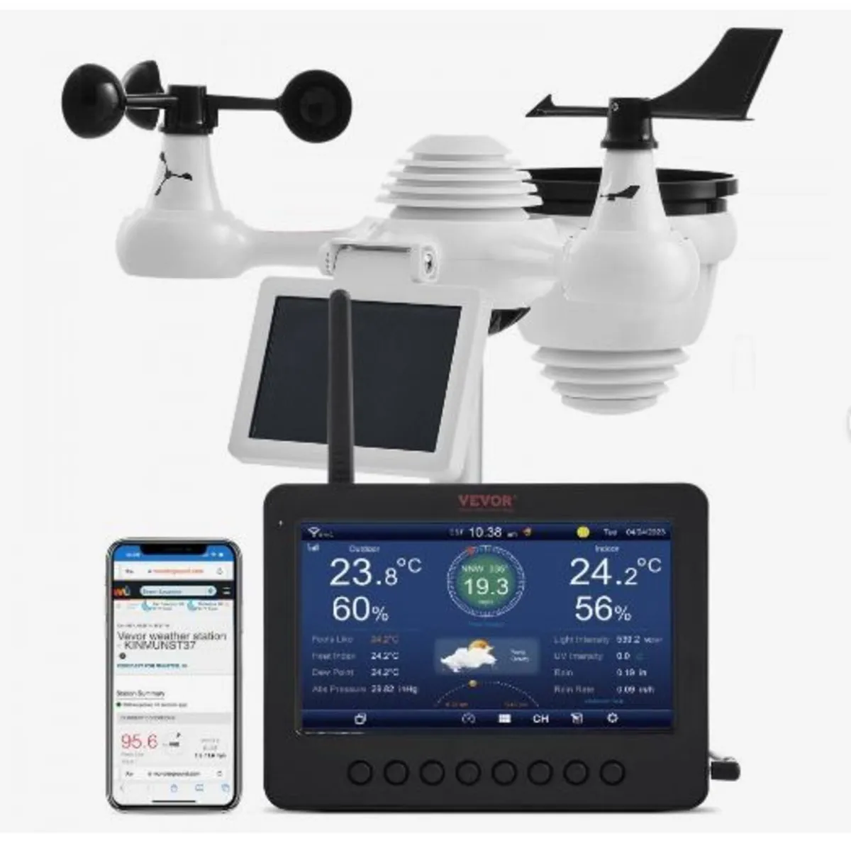 7-in-1 Wi-Fi Weather Station 186mm - Image 1
