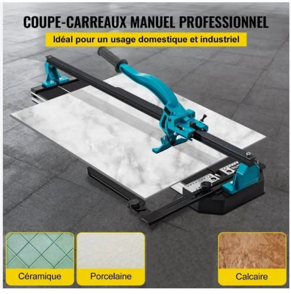 47 Inch Tile Cutter Single Rail Double Brackets - Image 3