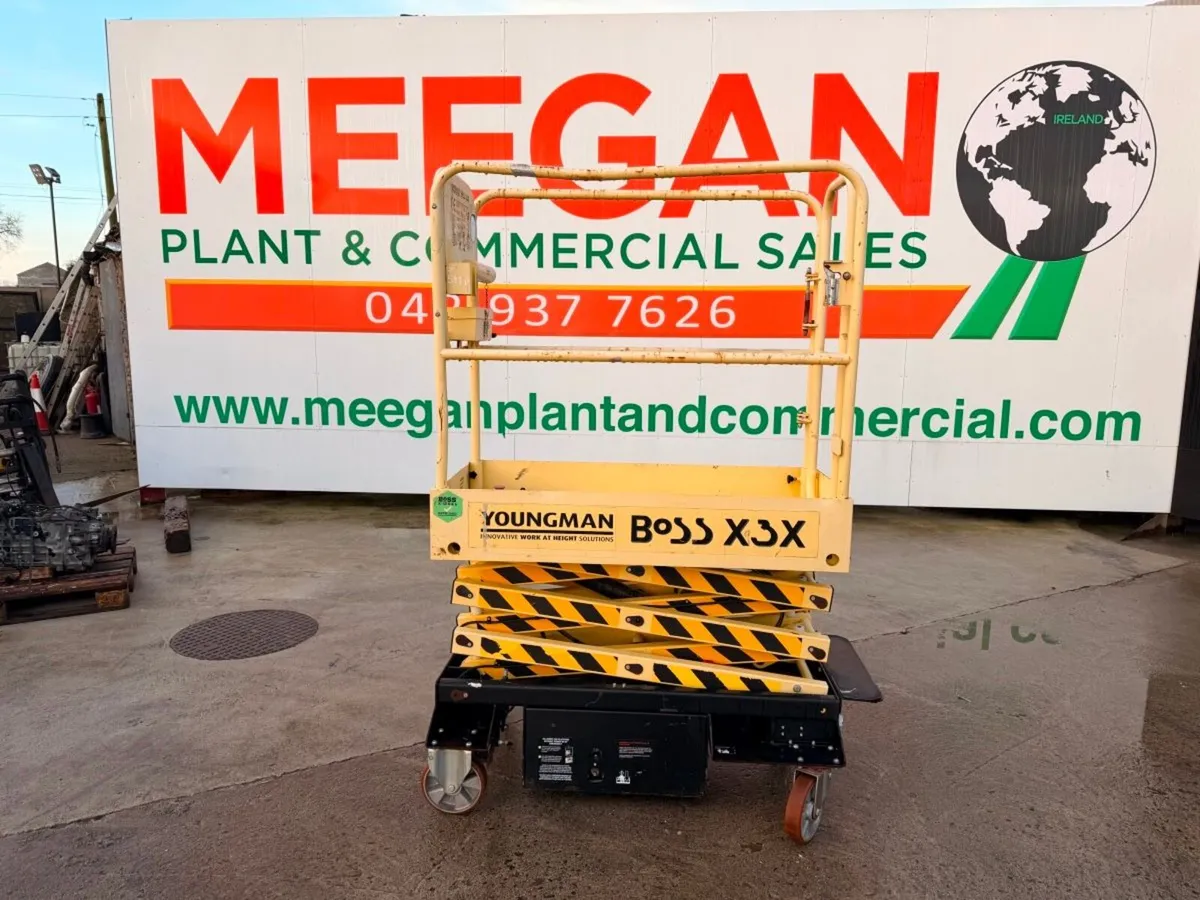 2018 youngman boss platform scissor lift....593v - Image 1